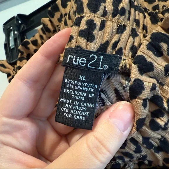 Rue21 Animal Print Shorts - Brown and Black - Picture 4 of 6